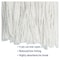 Boardwalk Cut-End Wet Mop, White, Rayon, BWK2020REA BWK2020REA - alternate 2